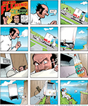 Reid Fleming, World's Toughest
Milkman T-shirt #009.